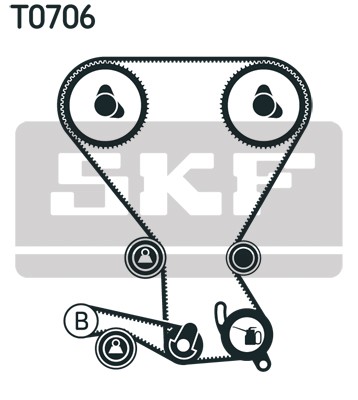 SKF VKMA 95620 Číslo výrobce: VKM 75064. EAN: 7316571290867.