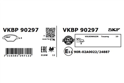 SKF VKBP 90297 EAN: 7316581297122.