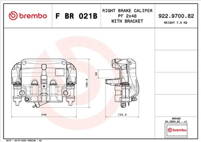 BREMBO F BR 021B EAN: 8020584548257.