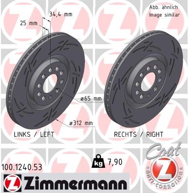 ZIMMERMANN 100.1240.53 EAN: 4250238788744.