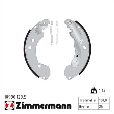 ZIMMERMANN 10990.133.9 EAN: 4250238724605.