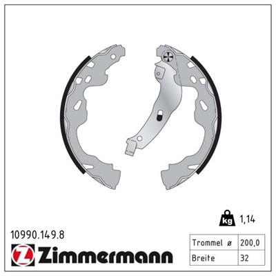 ZIMMERMANN 10990.149.8 EAN: 4250238726197.