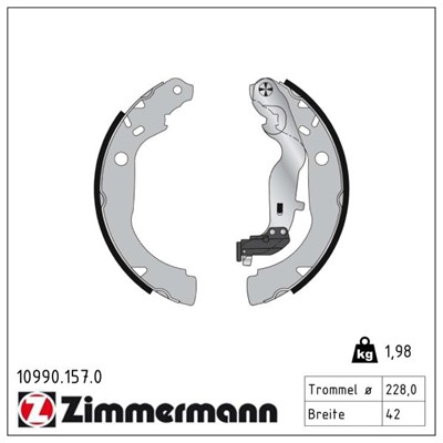 ZIMMERMANN 10990.157.0 EAN: 4250238767312.