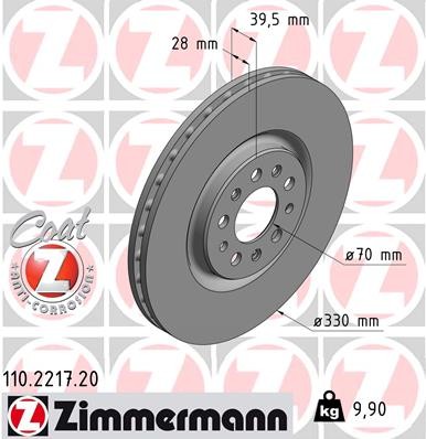 ZIMMERMANN 110.2217.20 EAN: 4250238743842.