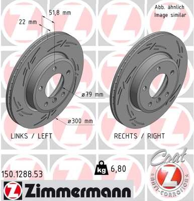 ZIMMERMANN 150.1288.53 EAN: 4250238777465.