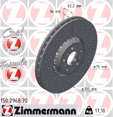 ZIMMERMANN 150.2968.70 EAN: 4250238782834.