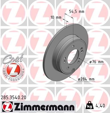ZIMMERMANN 285.3540.20 EAN: 4250238783879.