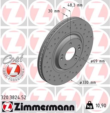ZIMMERMANN 320.3824.52 EAN: 4250238783176.