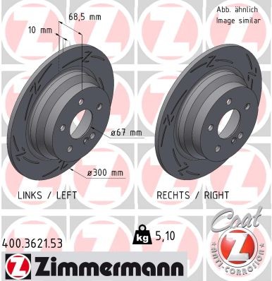 ZIMMERMANN 400.3621.53 EAN: 4250238777861.