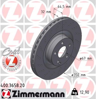 ZIMMERMANN 400.3658.20 EAN: 4250238717027.