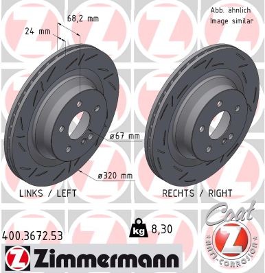 ZIMMERMANN 400.3672.53 EAN: 4250238789826.
