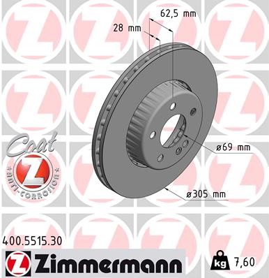 ZIMMERMANN 400.5515.30 EAN: 4250238780816.