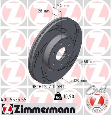 ZIMMERMANN 400.5535.55 EAN: 4250238790709.