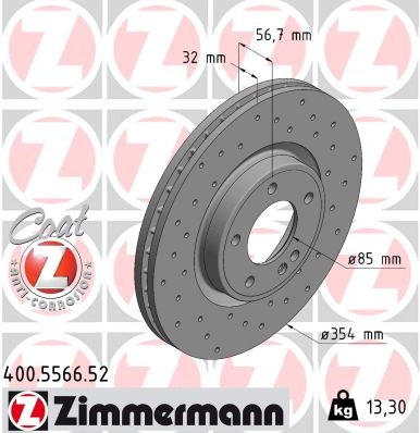 ZIMMERMANN 400.5566.52 EAN: 4250238787716.