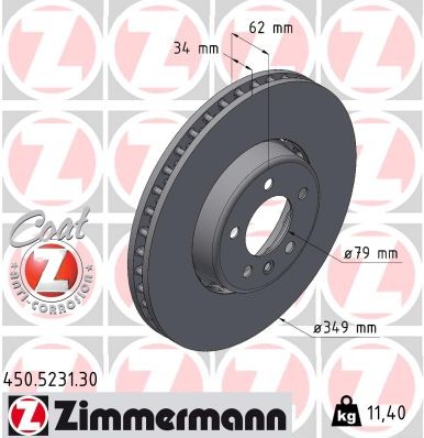 ZIMMERMANN 450.5231.30 EAN: 4250238789222.