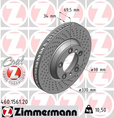 ZIMMERMANN 460.1561.20 EAN: 4250238719724.