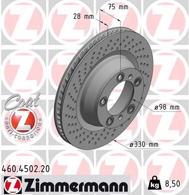 ZIMMERMANN 460.4502.20 EAN: 4250238768531.