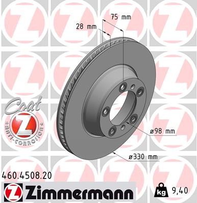 ZIMMERMANN 460.4508.20 EAN: 4250238776543.