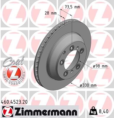 ZIMMERMANN 460.4523.20 EAN: 4250238779957.