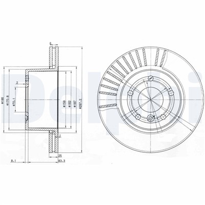 DELPHI BG3737C EAN: 5012759983812.