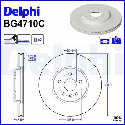 DELPHI BG4710C EAN: 5012759962336.