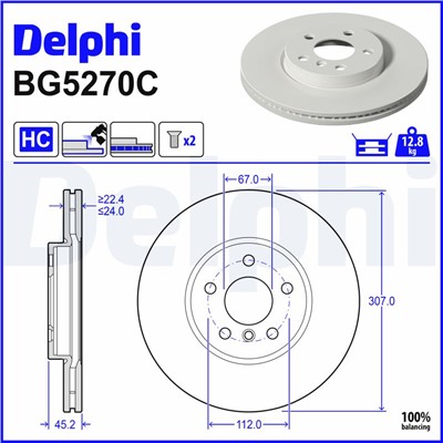 DELPHI BG5270C EAN: 5012759628430.