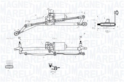 MAGNETI MARELLI 064012005011 Číslo výrobce: TGE511EX. EAN: 8001063910758.