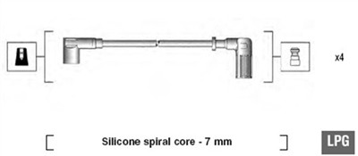 MAGNETI MARELLI 941095680607 Číslo výrobce: MSK607. EAN: 8001063096971.