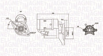 MAGNETI MARELLI 063721089010 Číslo výrobce: MQS1089. EAN: 8001063761770.