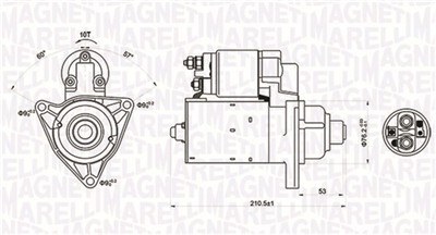 MAGNETI MARELLI 063721176010 Číslo výrobce: MQS1176. EAN: 8001063834337.