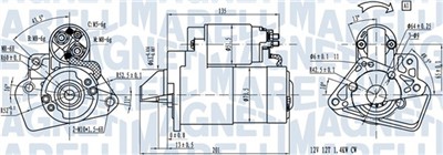 MAGNETI MARELLI 063721332010 Číslo výrobce: MQS1332. EAN: 8050947054644.