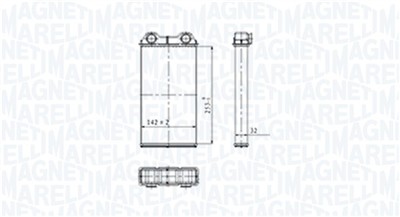 MAGNETI MARELLI 350218439000 Číslo výrobce: BR439. EAN: 8050947001327.