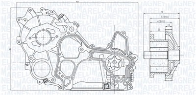 MAGNETI MARELLI 351516000119 Číslo výrobce: OP0119. EAN: 8050947121858.