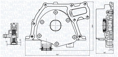 MAGNETI MARELLI 351516000157 Číslo výrobce: OP0157. EAN: 8050947118339.