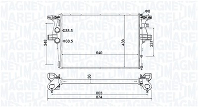 MAGNETI MARELLI 350213204600 Číslo výrobce: BM2046. EAN: 8050947090161.