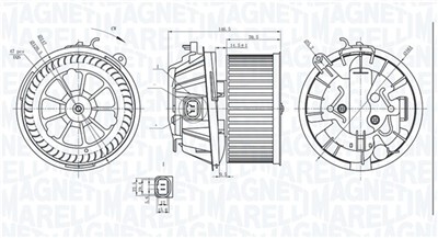 MAGNETI MARELLI 069412240010 Číslo výrobce: MTE240AX. EAN: 8050947022728.