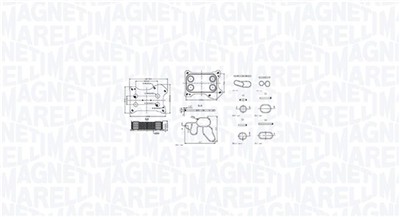 MAGNETI MARELLI 350300001300 Číslo výrobce: RO0013. EAN: 8050947162547.