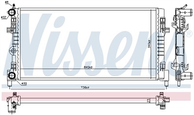 NISSENS 606722 EAN: 5707286477506.