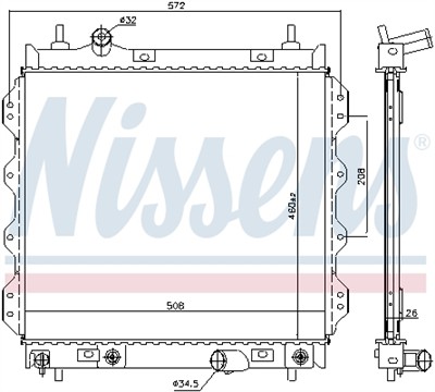 NISSENS 61002 EAN: 5707286195097.