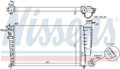 NISSENS 61318A Číslo výrobce: 376717171. EAN: 5707286195837.