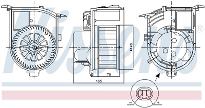 NISSENS 87843 EAN: 5707286490161.