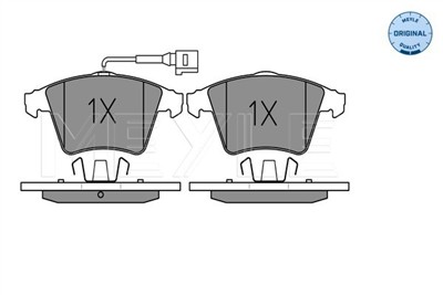 MEYLE 025 237 4618/W Číslo výrobce: MBP0439. EAN: 4040074377598.
