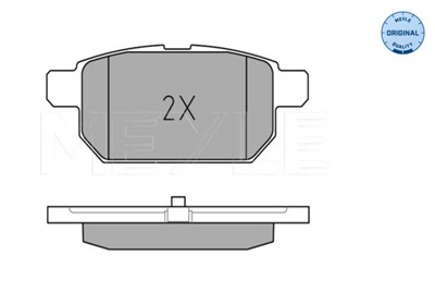 MEYLE 025 252 5814/W Číslo výrobce: MBP0698. EAN: 4040074121535.