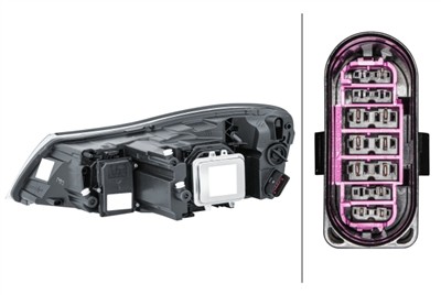 HELLA 1ZL 247 052-321 Číslo výrobce: E1 2634. EAN: 4082300299762.