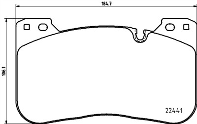 HELLA 8DB 355 025-991 Číslo výrobce: 22441. EAN: 4082300600889.