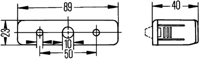 HELLA 2KA 006 896-001 Číslo výrobce: E1 22910. EAN: 4082300189186.