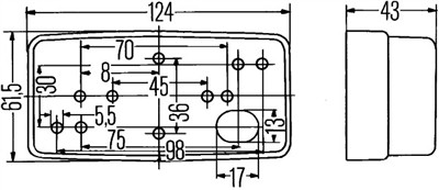 HELLA 2PS 004 361-001 Číslo výrobce: E4 0002. EAN: 4082300004991.