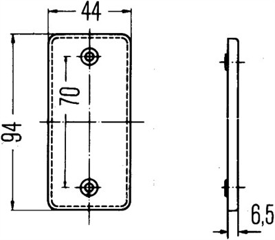 HELLA 8RA 003 326-021 Číslo výrobce: 2924-2BULK. EAN: 4082300171365.