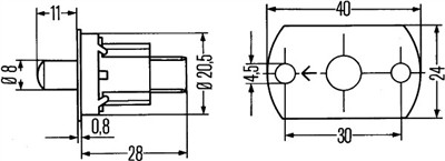 HELLA 6ZF 003 549-001 EAN: 4082300191295.