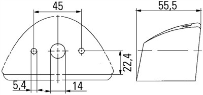 HELLA 2KA 007 929-001 Číslo výrobce: E1 597. EAN: 4082300189193.